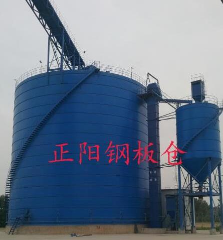 富蕴大型矿粉钢板库