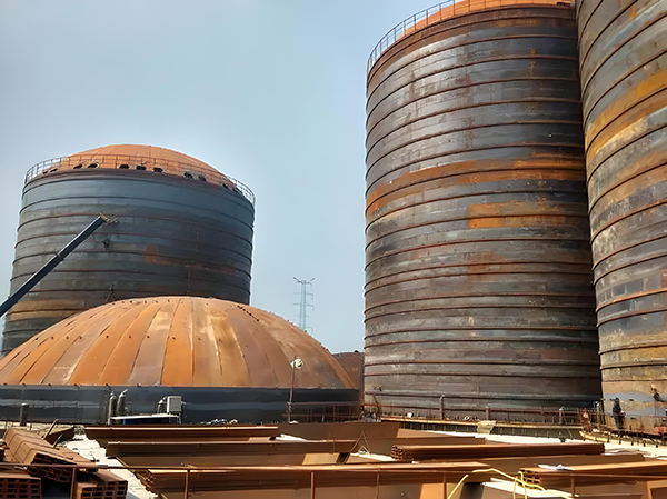 富蕴焦粉钢板仓